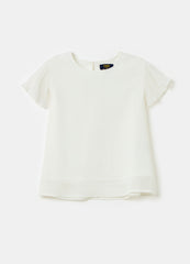 Ovs Georgette T-Shirt With Butterfly Sleeves