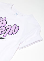 Ovs Cotton Crop T-Shirt With Print