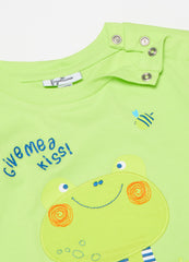 Ovs Printed Cotton T-Shirt