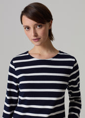 Long-Sleeved Striped T-Shirt