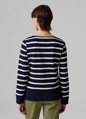 Long-Sleeved Striped T-Shirt