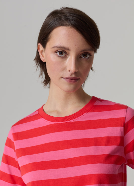 Striped Cotton T-Shirt