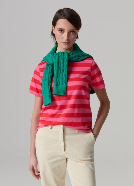 Striped Cotton T-Shirt