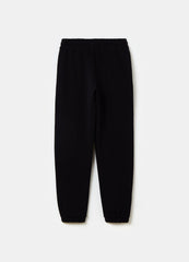 Ovs Fleece Joggers With Drawstring And Print