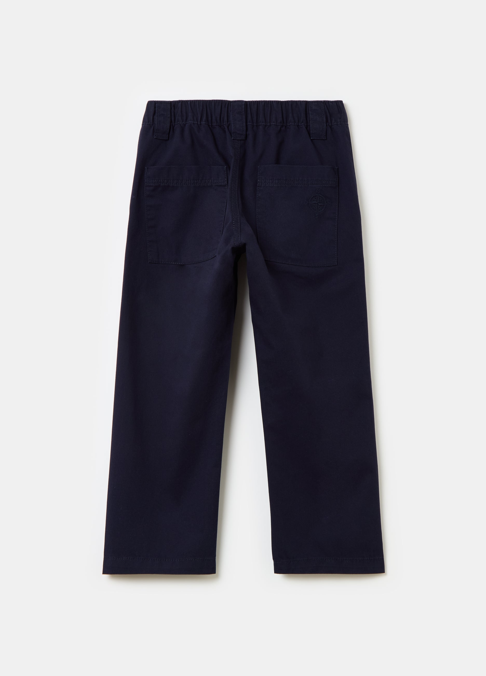 Ovs Cotton Trousers With Pockets