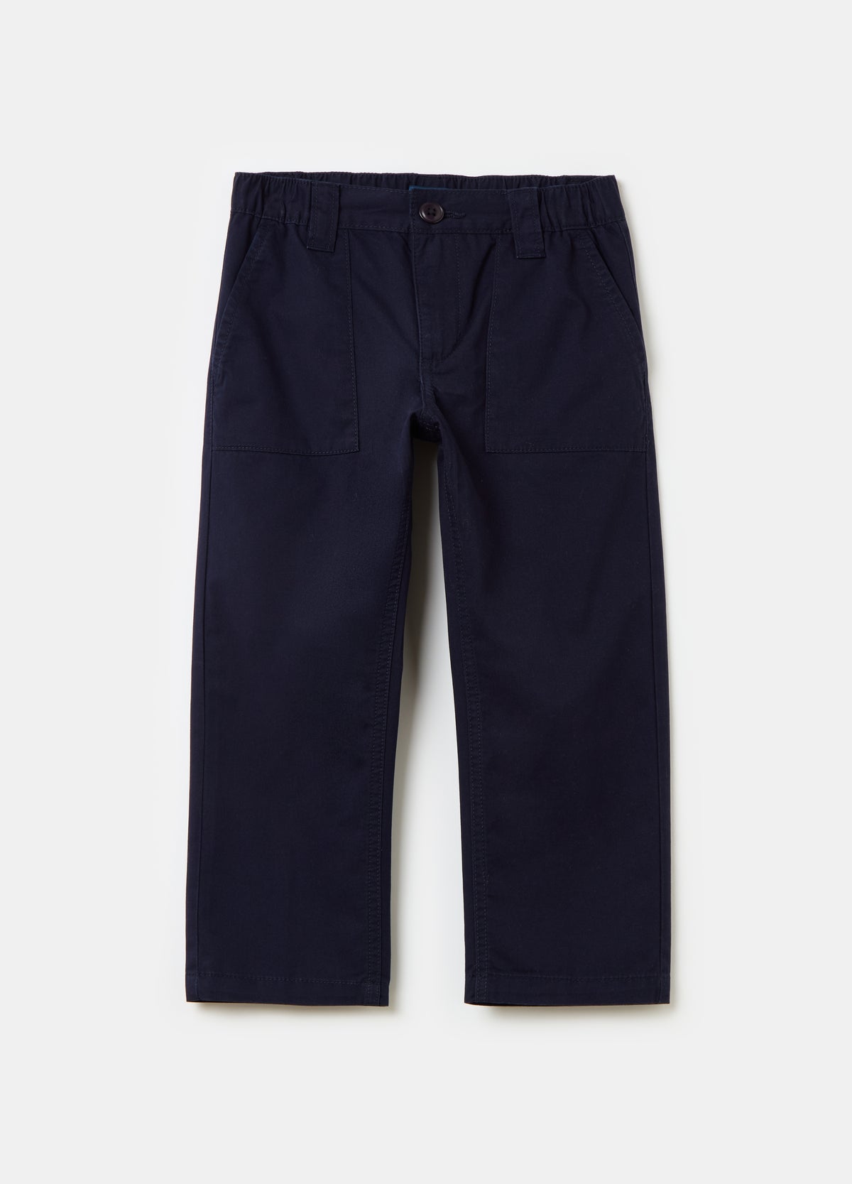 Ovs Cotton Trousers With Pockets