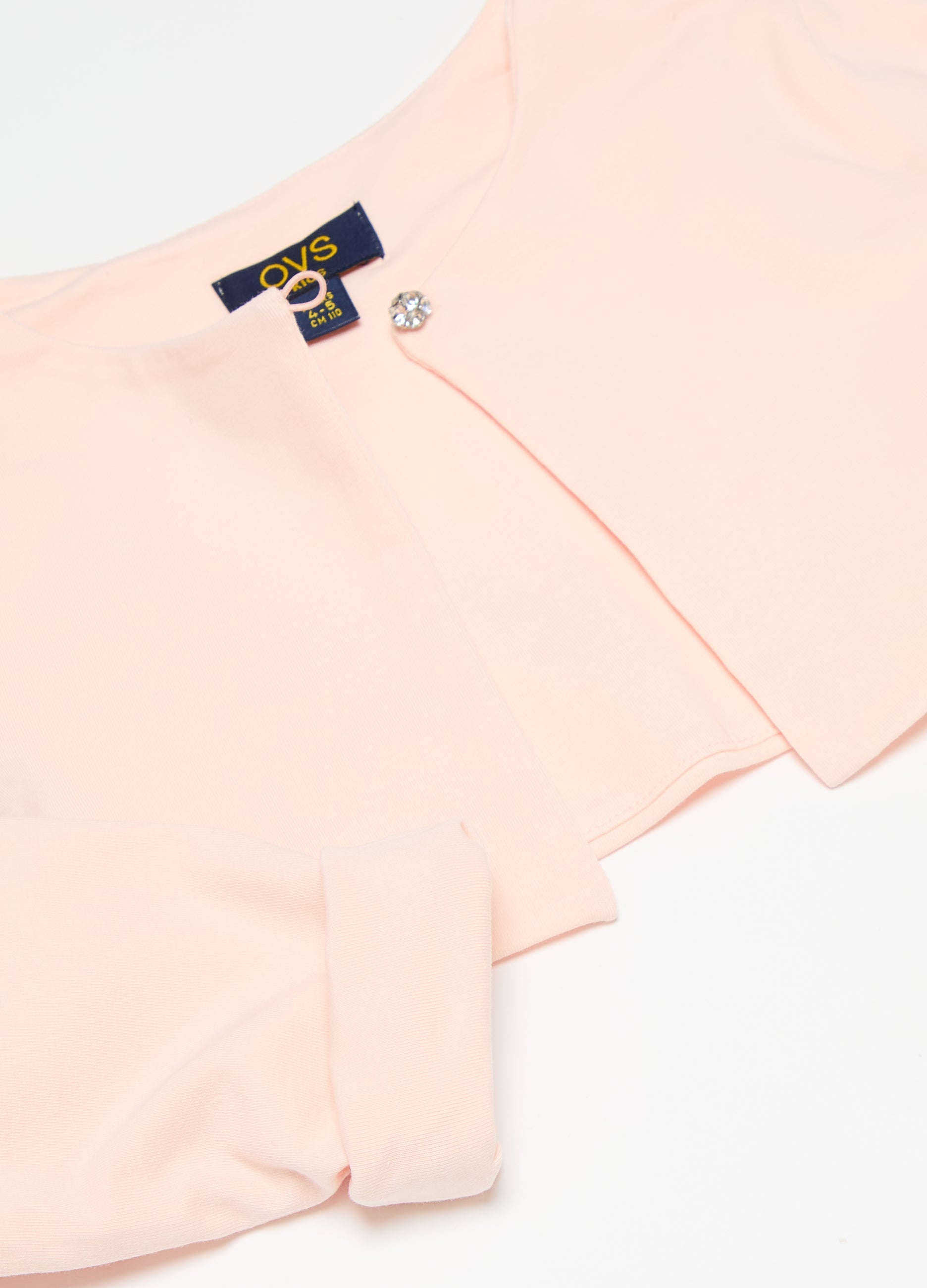 Solid Colour Wraparound Cardigan