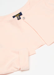 Solid Colour Wraparound Cardigan