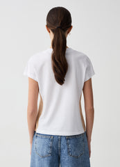 Essential T-Shirt With Contrasting Bands
