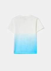 Printed Cotton Degradé T-Shirt