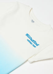 Printed Cotton Degradé T-Shirt