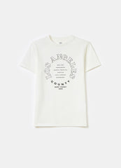 Ovs Printed Cotton T-Shirt