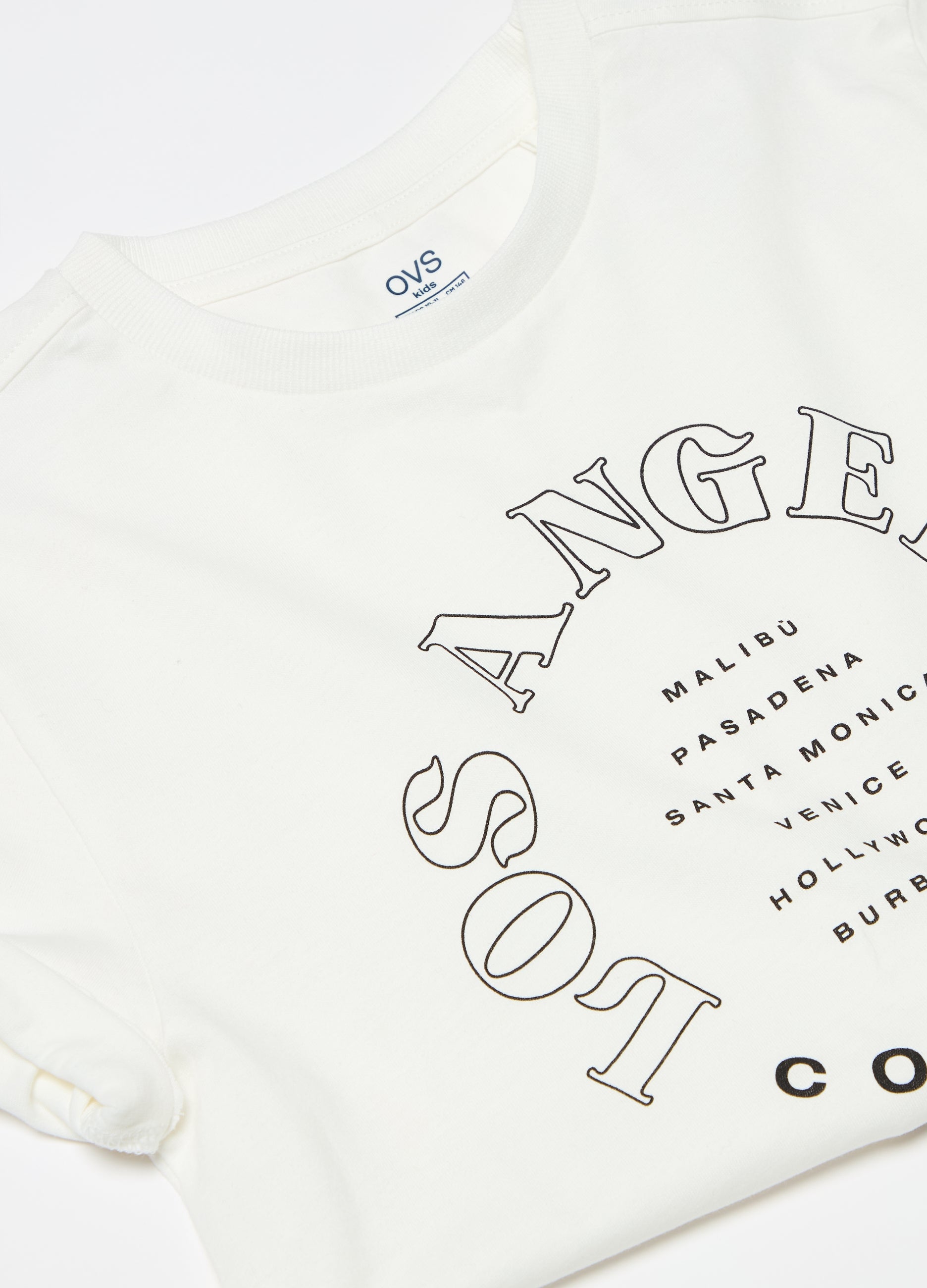 Ovs Printed Cotton T-Shirt