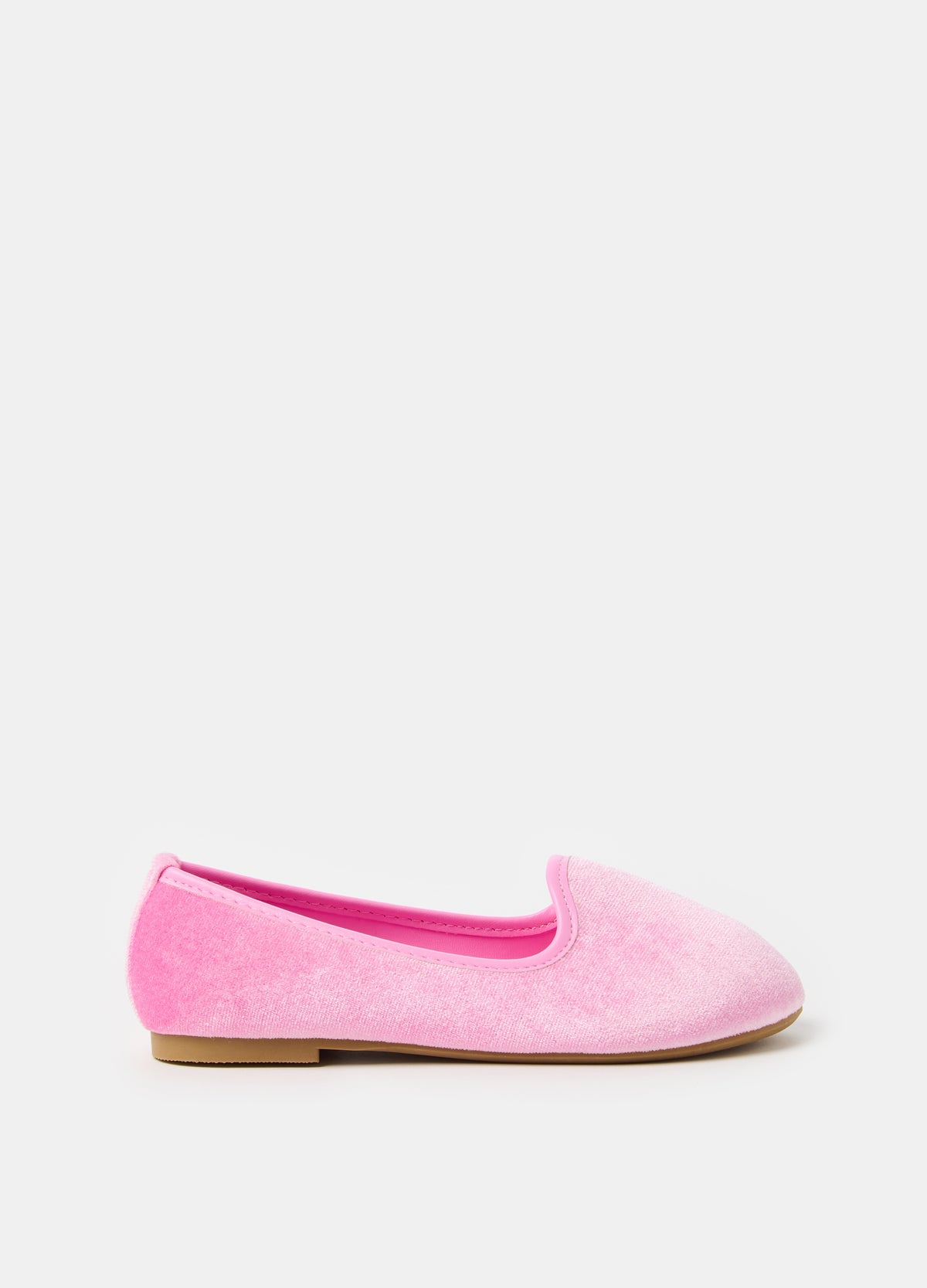 Velvet Ballerina Flats