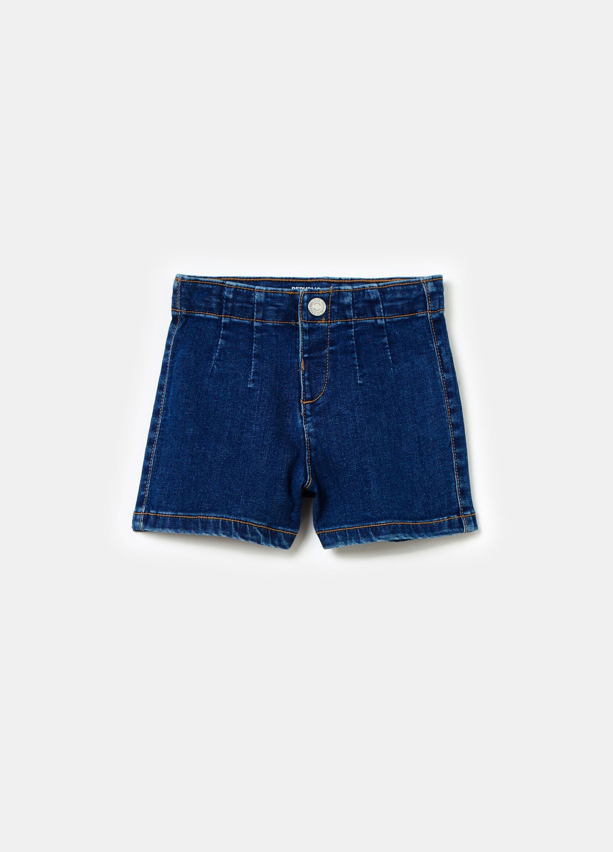 Ovs Denim Shorts With Darts