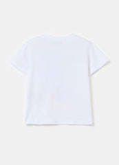 Ovs Printed Cotton T-Shirt