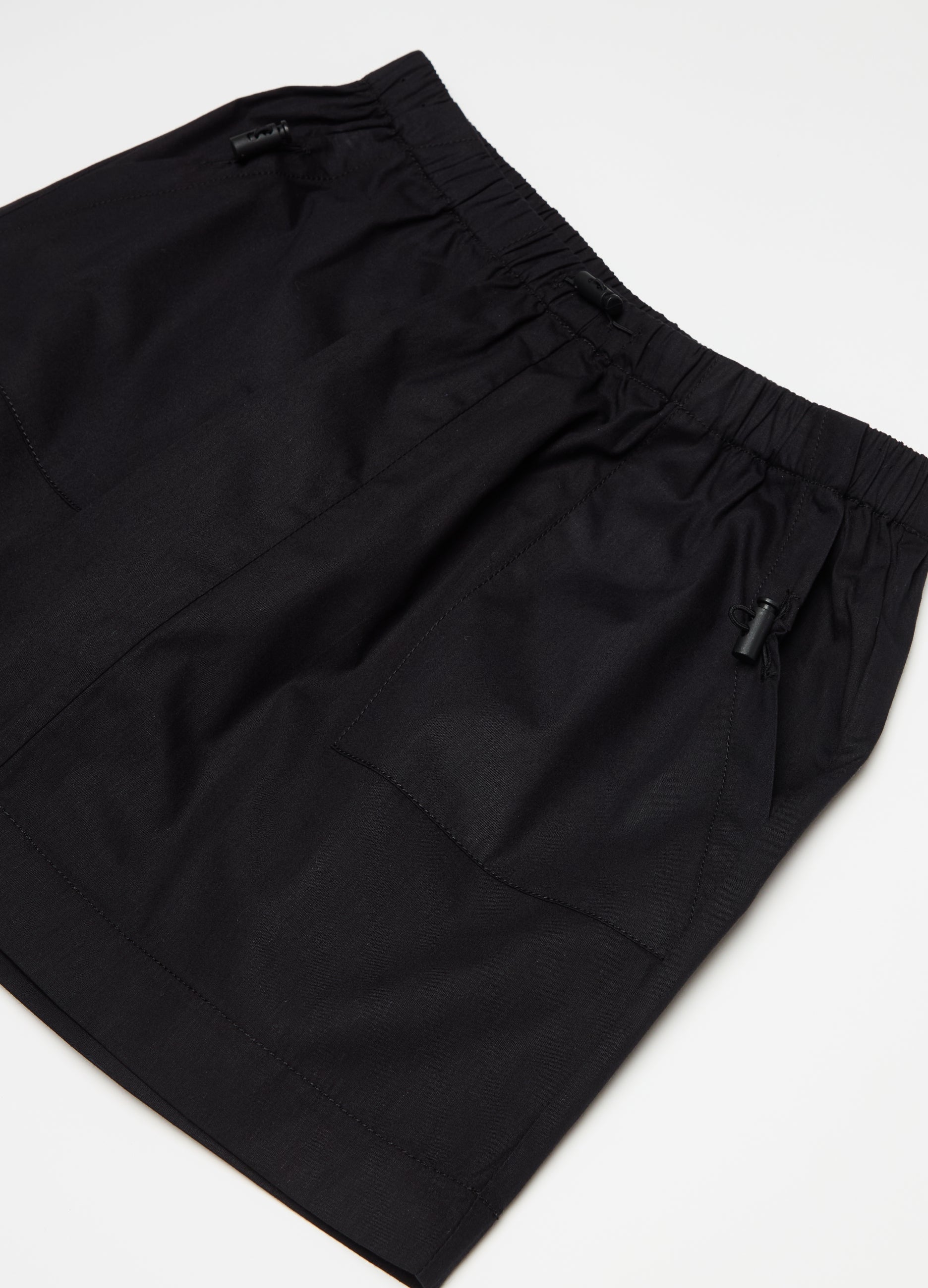 Parachute Miniskirt With Pockets