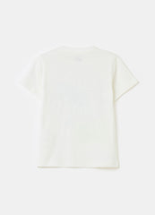 Ovs Cotton T-Shirt With Dinosaur Print