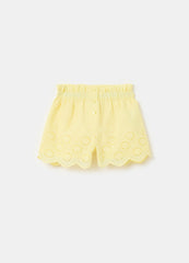 Shorts In Broderie Anglaise Cotton