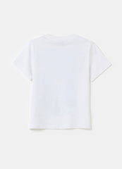Ovs Cotton T-Shirt With Joker Print
