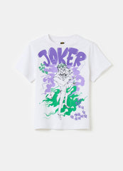 Ovs Cotton T-Shirt With Joker Print