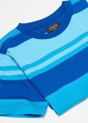 Ovs Cotton T-Shirt With Striped Pattern