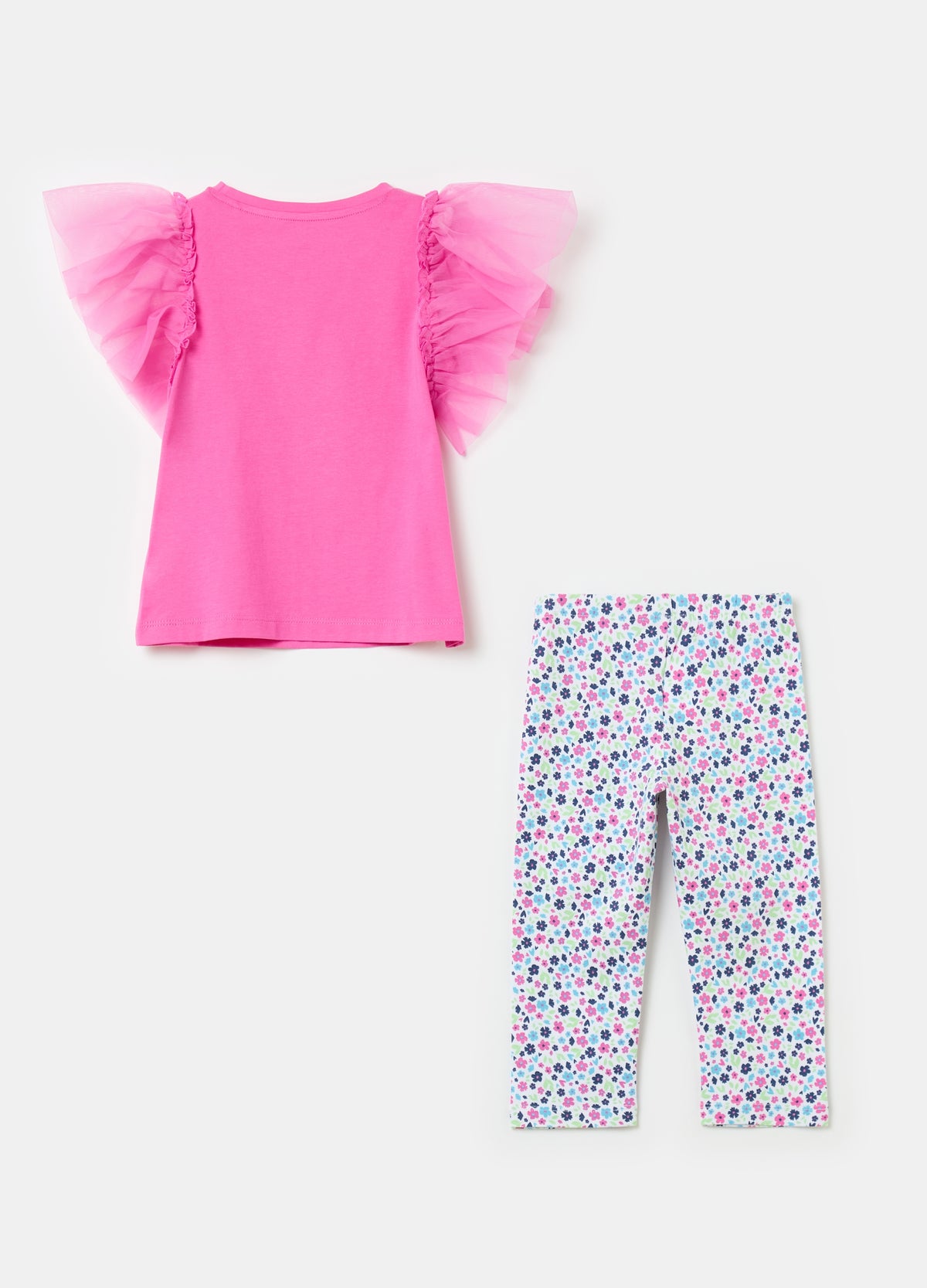 Ovs Jogging Set With Tulle Application
