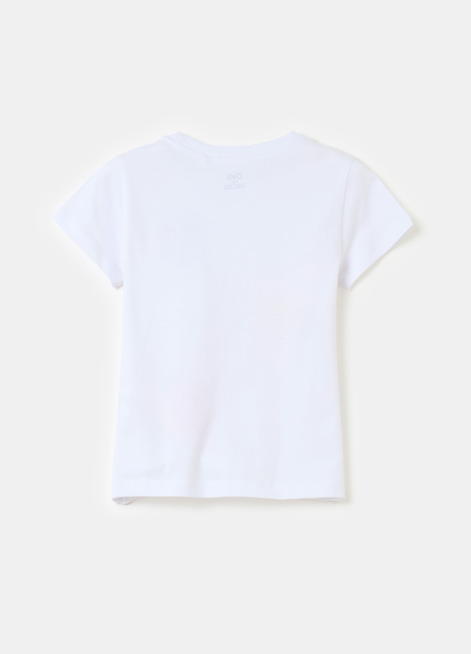 Ovs Printed Cotton T-Shirt