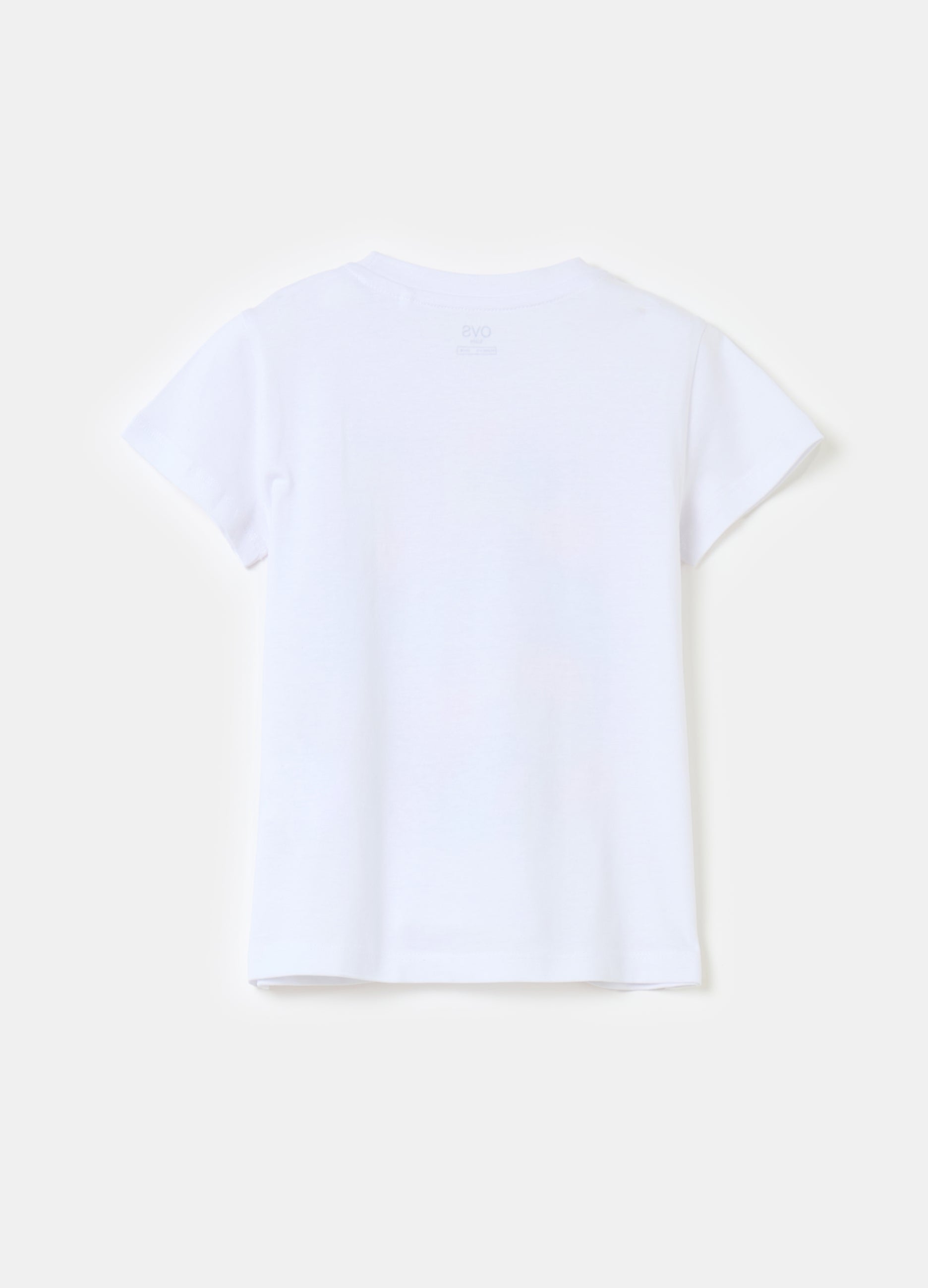 Ovs Printed Cotton T-Shirt