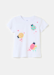 Ovs Printed Cotton T-Shirt