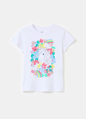 Ovs Printed Cotton T-Shirt