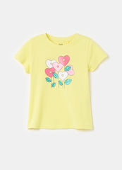 Ovs Printed Cotton T-Shirt