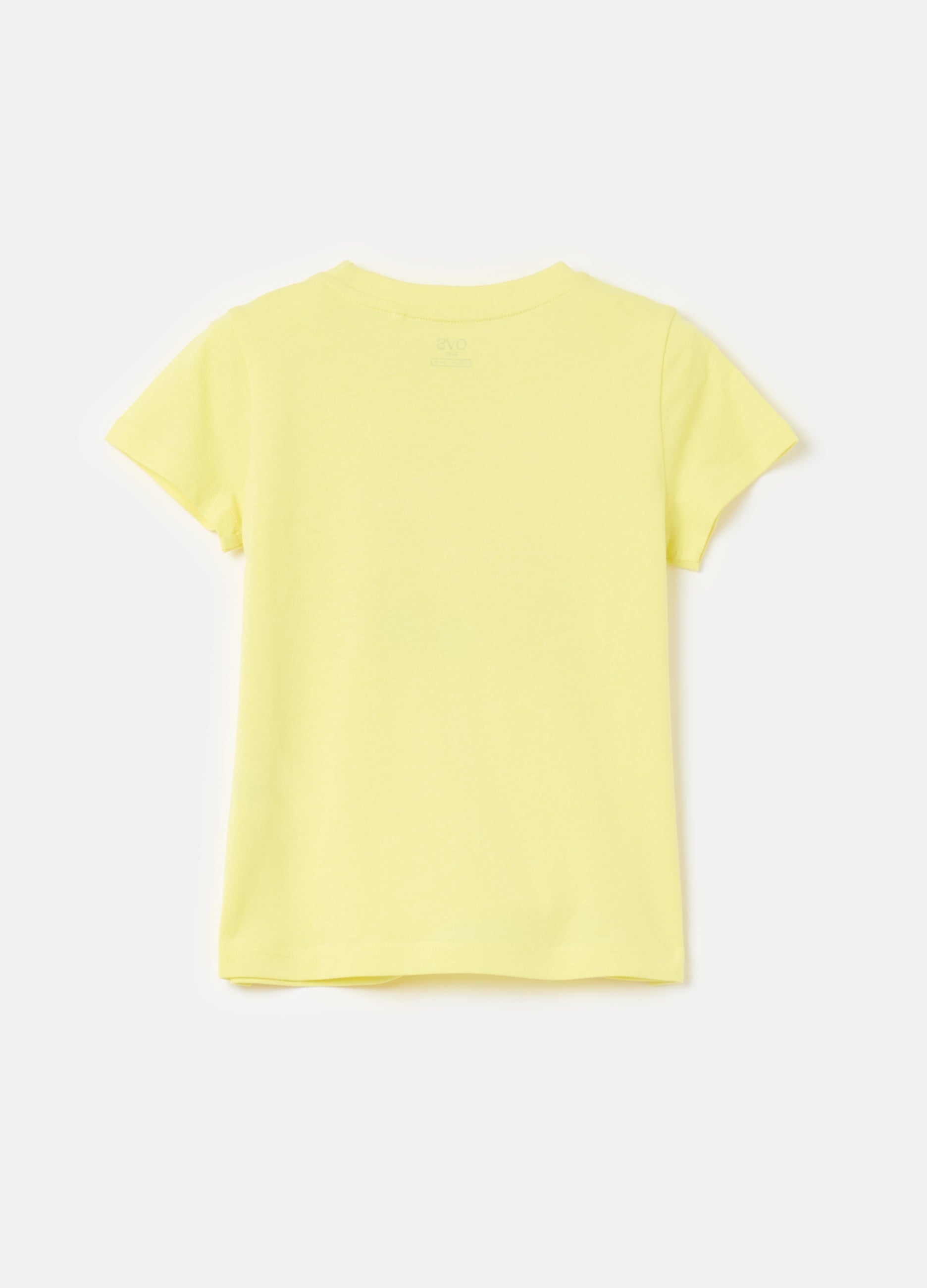 Ovs Printed Cotton T-Shirt
