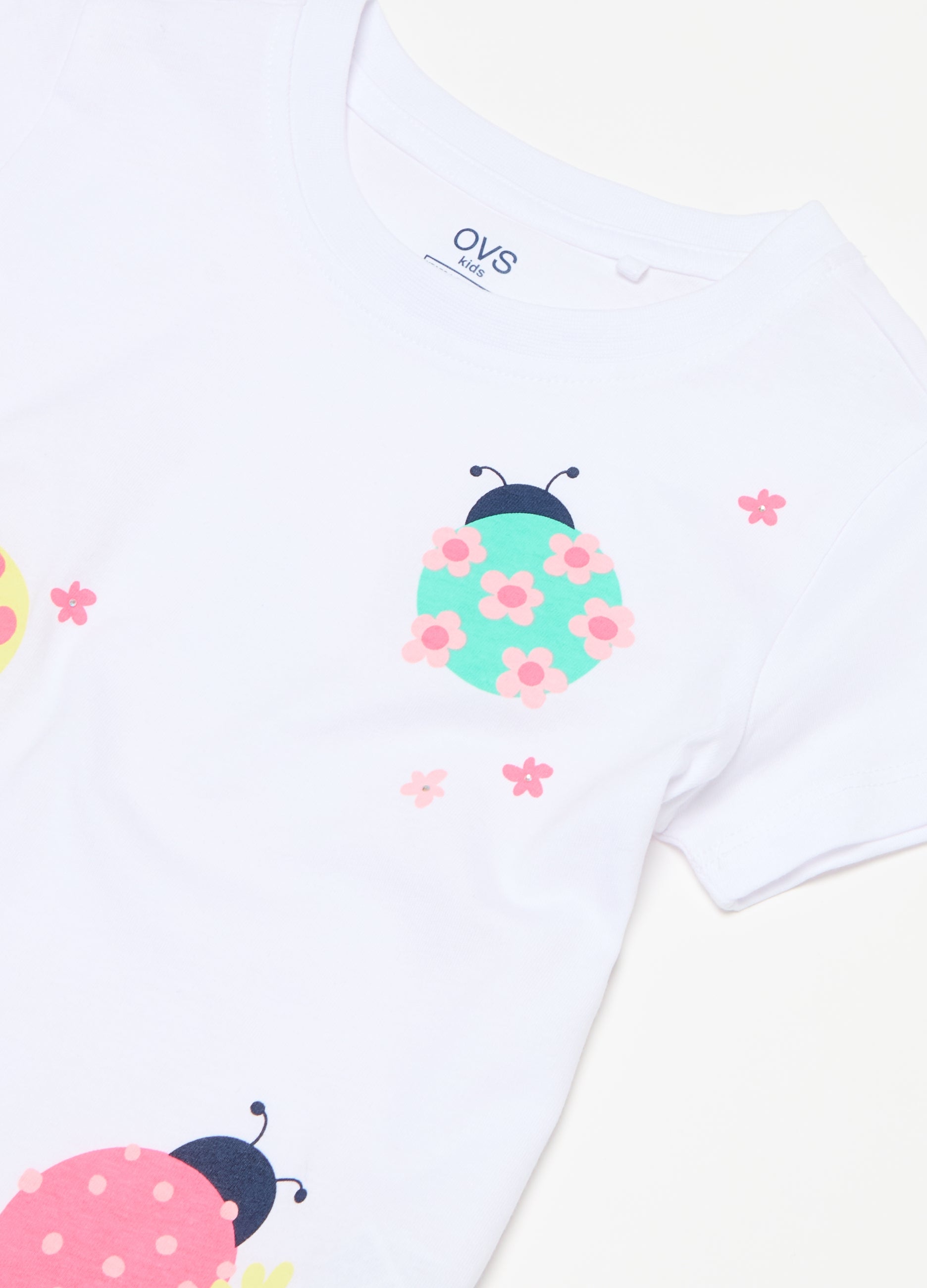 Ovs Printed Cotton T-Shirt