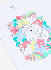 Ovs Printed Cotton T-Shirt