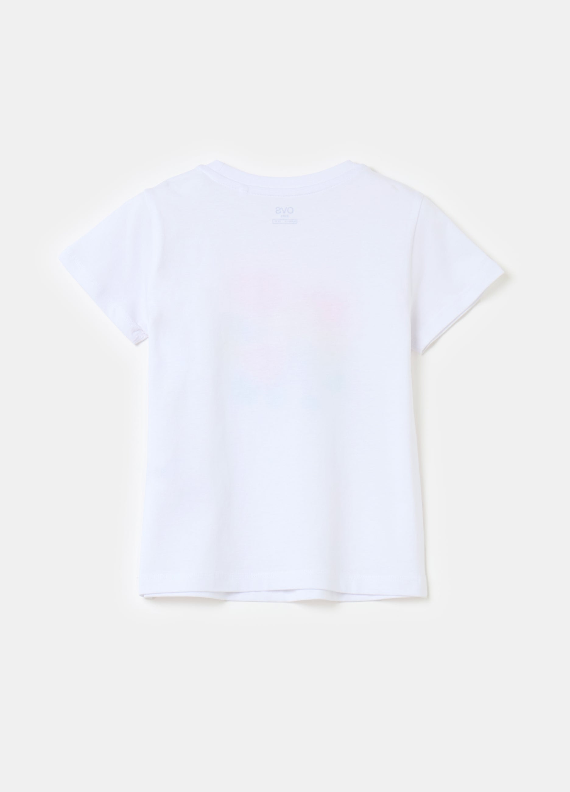 Ovs Printed Cotton T-Shirt