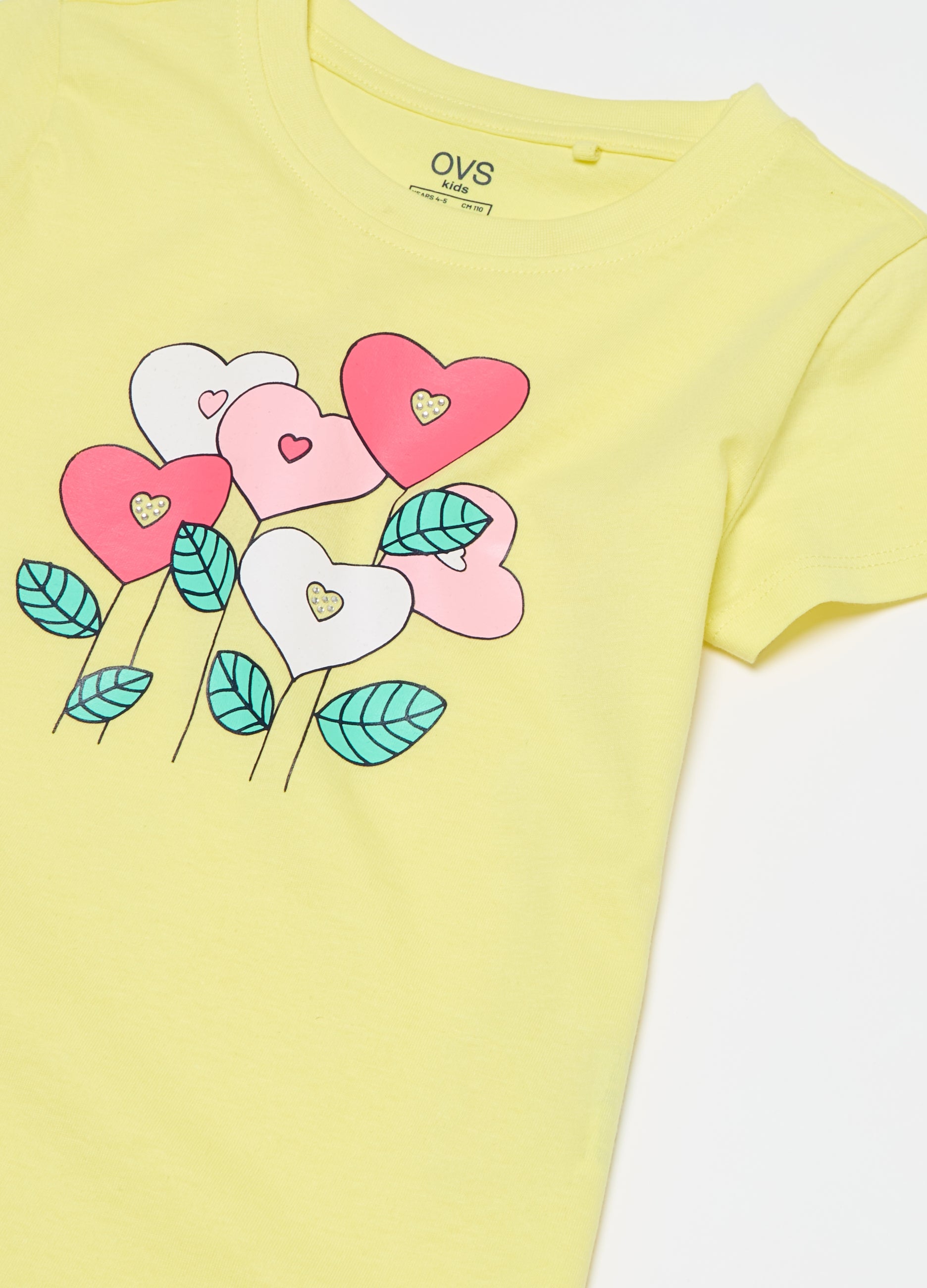 Ovs Printed Cotton T-Shirt