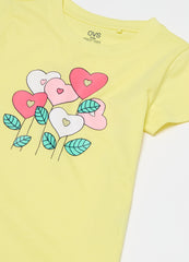 Ovs Printed Cotton T-Shirt