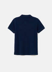 Ovs Polo Shirt With Nautical Circle Embroidery