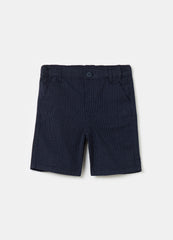 Ovs Dobby Cotton Bermuda Shorts