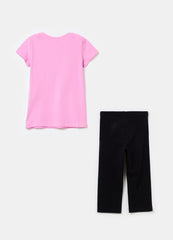 Ovs Jogging Set With Marie Print And Diamantés