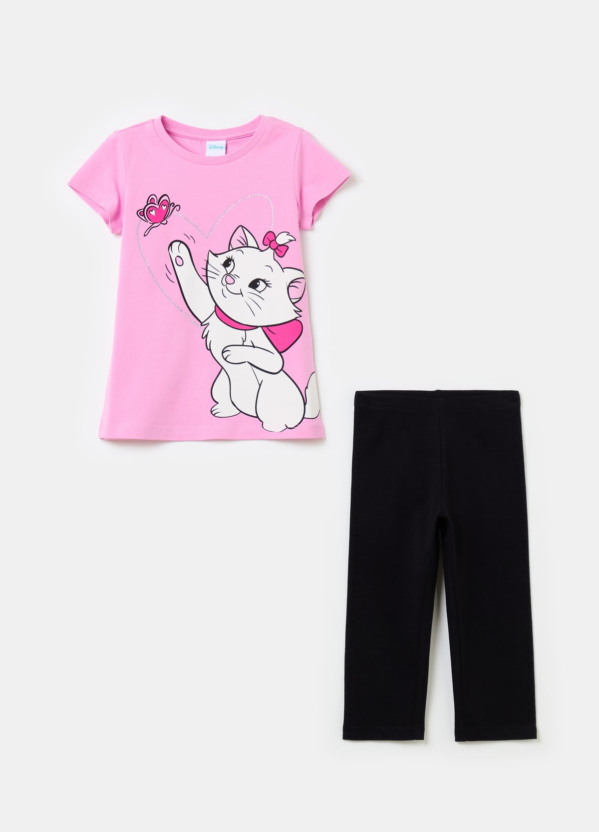 Ovs Jogging Set With Marie Print And Diamantés