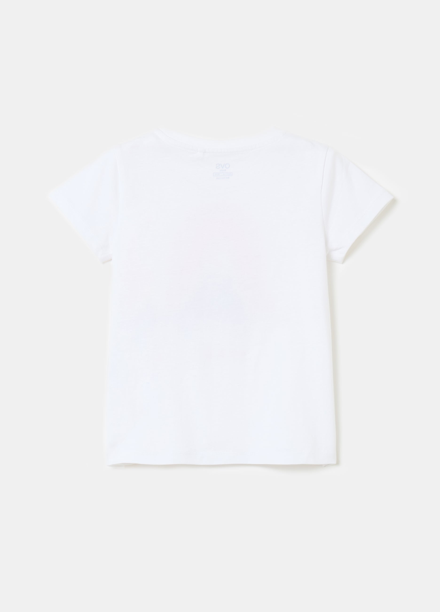 Ovs Printed Cotton T-Shirt