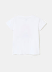 Ovs Printed Cotton T-Shirt