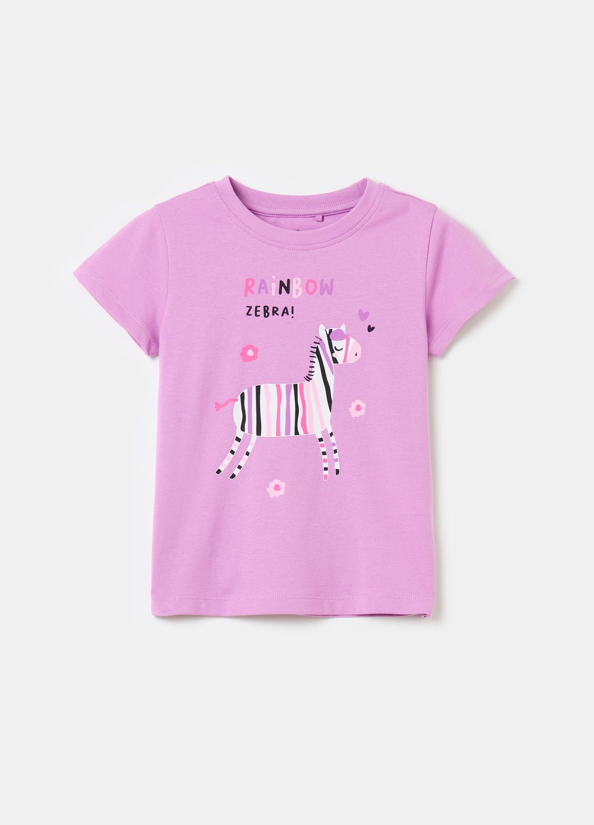 Ovs Printed Cotton T-Shirt