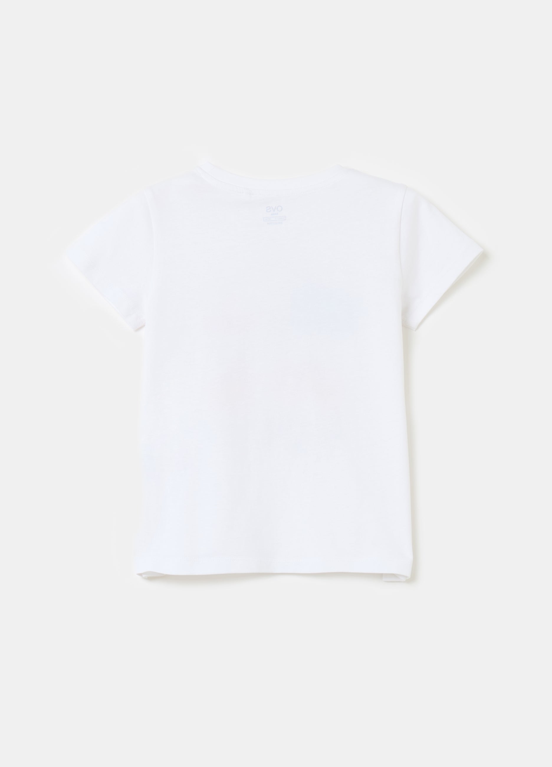 Ovs Printed Cotton T-Shirt