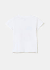 Ovs Printed Cotton T-Shirt
