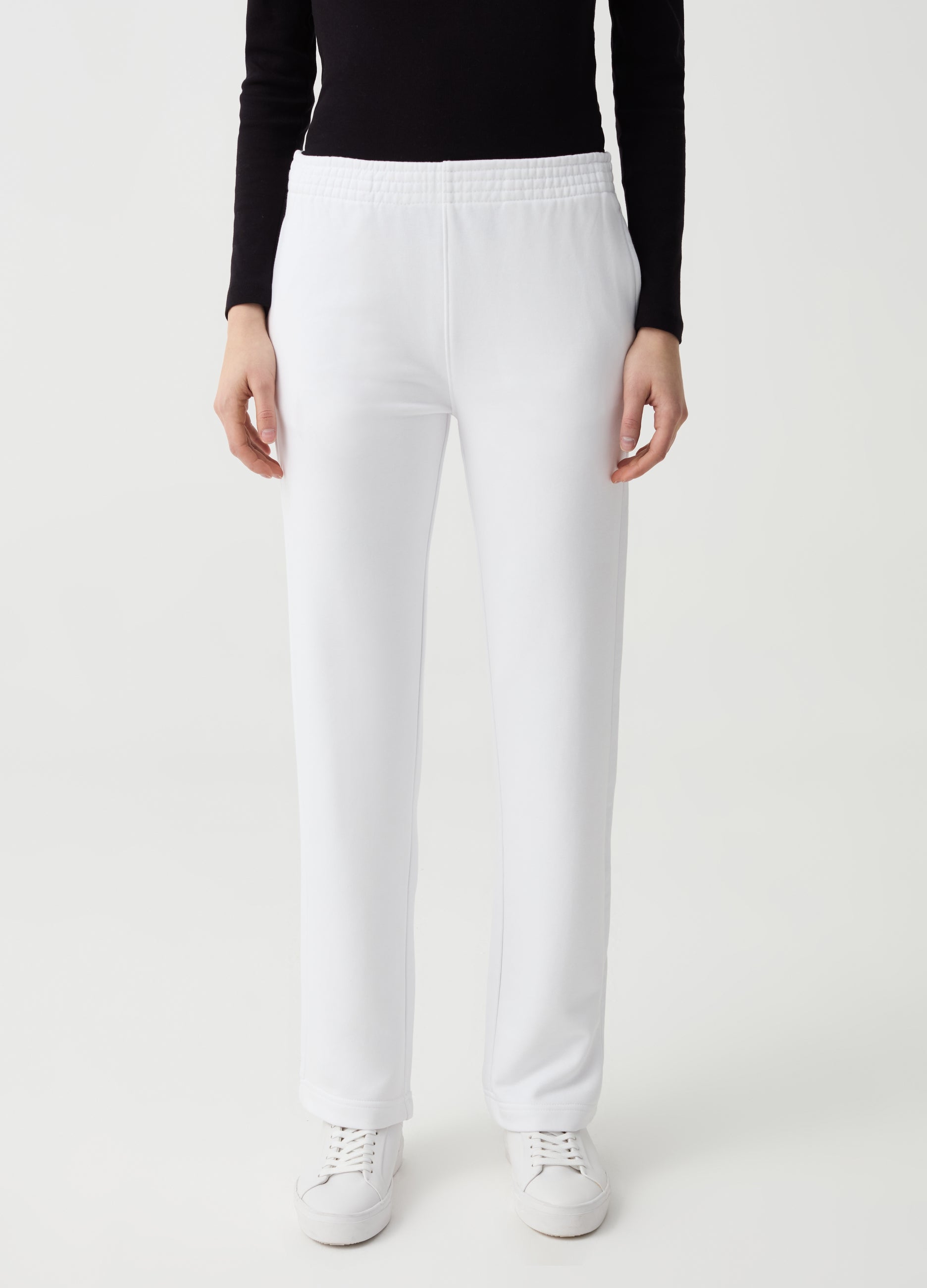Essential Straight-Fit Joggers In Fleece