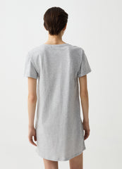 Nightdress With Lettering Print