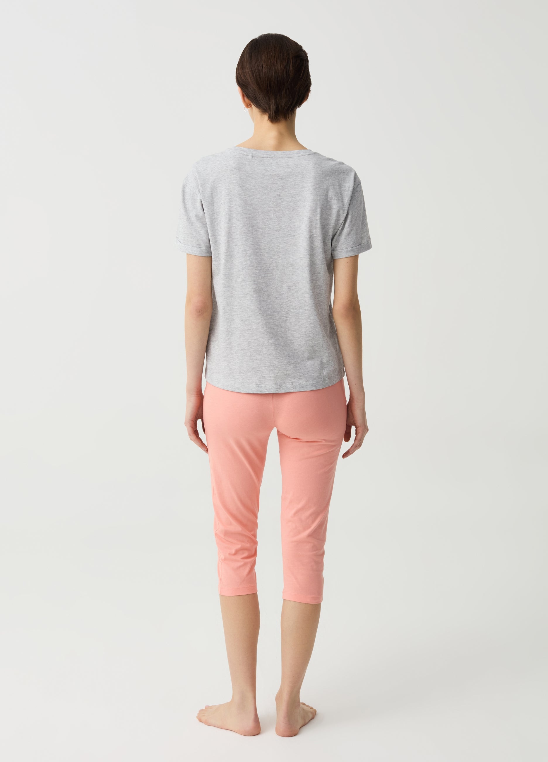 Pyjamas With Capri Trousers